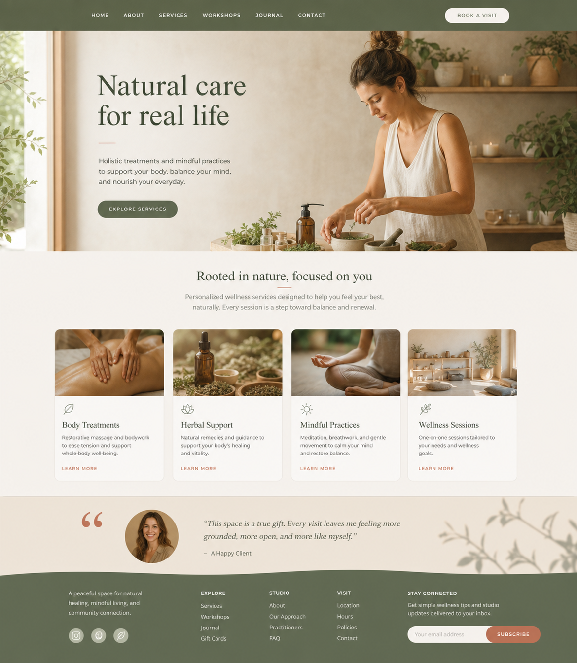 Design preview 6: Natural wellbeing
